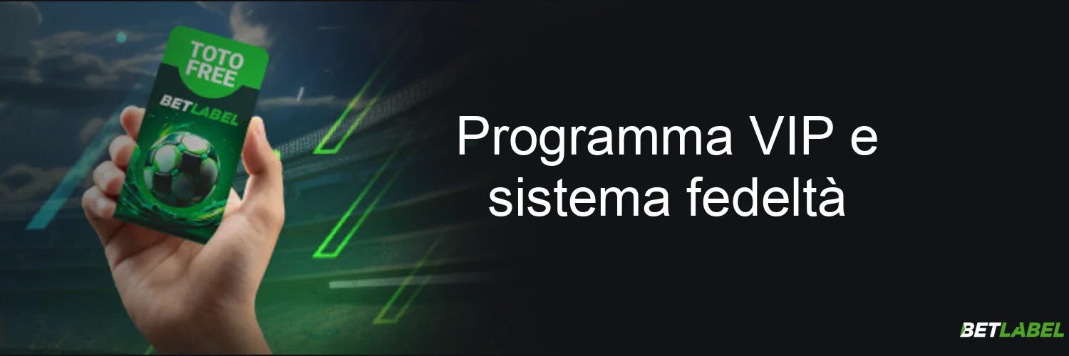 Programma VIP e sistema fedeltà